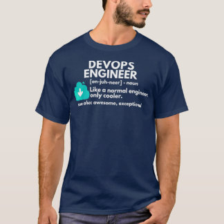 T-shirt DevOps Ingénieur Définition Ingénierie amusante