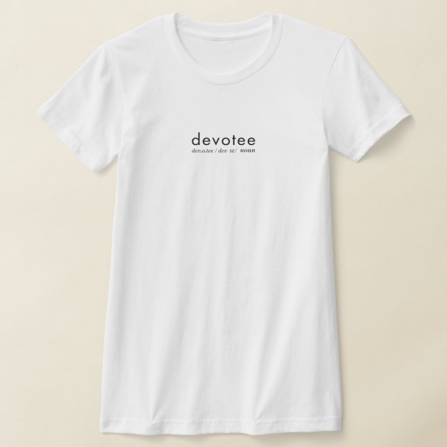 T-shirt dévot en mode Depeche (Poser)