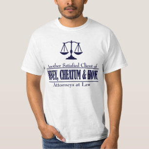 T-shirt Dewey, Cheatum, et Howe