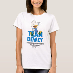 T-shirt Dewey Duck  Équipe Dewey - Aventure