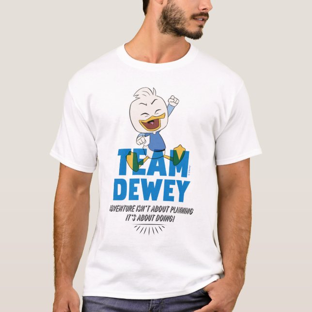 T-shirt Dewey Duck| Équipe Dewey - Aventure (Devant)