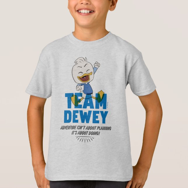T-shirt Dewey Duck| Équipe Dewey - Aventure (Devant)