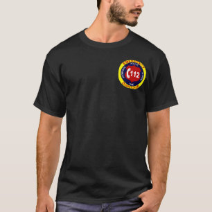 T-shirt d'expéditeur de secours d'UE 112