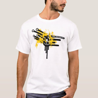 T-shirt d'explosion de vecteur de HC