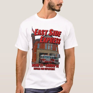 T-shirt d'express de côté est