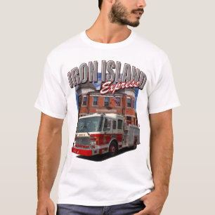 T-shirt d'express d'île de fer