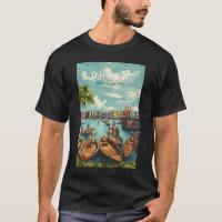 Dhaka Bangladesh Illustration Voyage Art Vintage