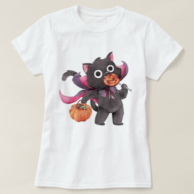 T-shirt d'Halloween (Design devant)