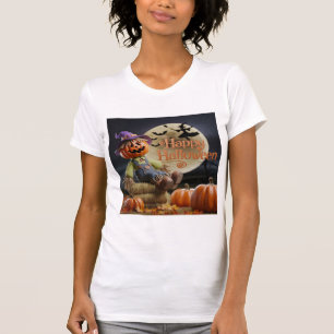 T-shirt d'Halloween à moelle carrée