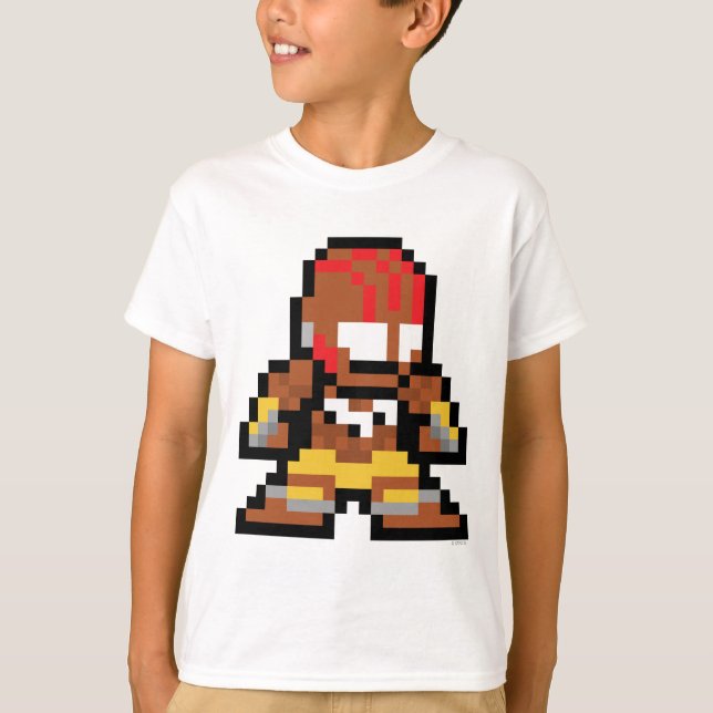 T-shirt Dhalsim à 8 bits (Devant)
