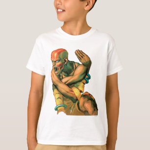 T-shirt Dhalsim tordu