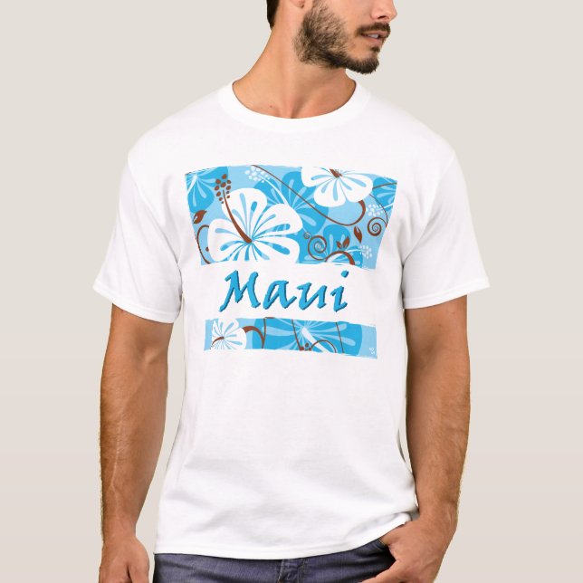 T-SHIRT d'Hawaï Maui (Devant)