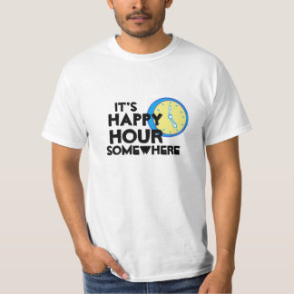 T-shirt d'heure heureuse
