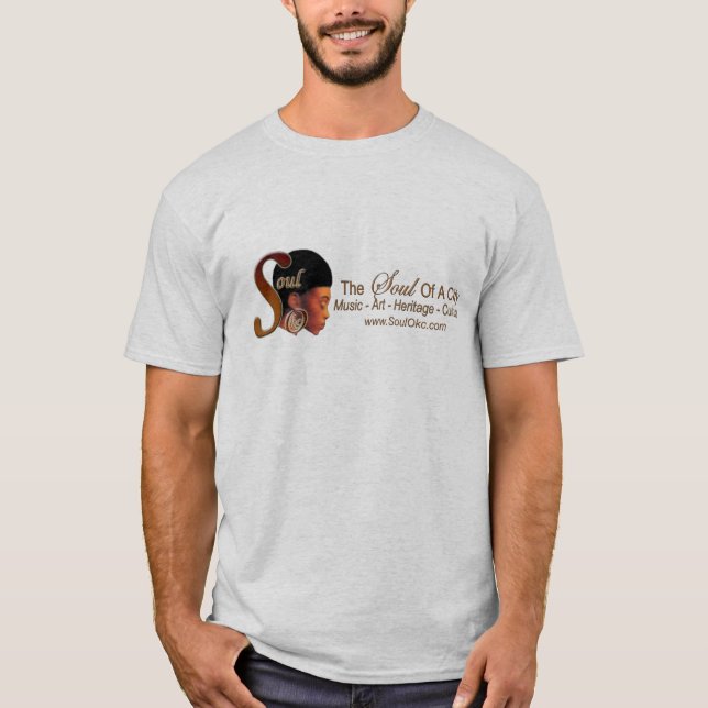 T-shirt d'homme d'âme (Devant)