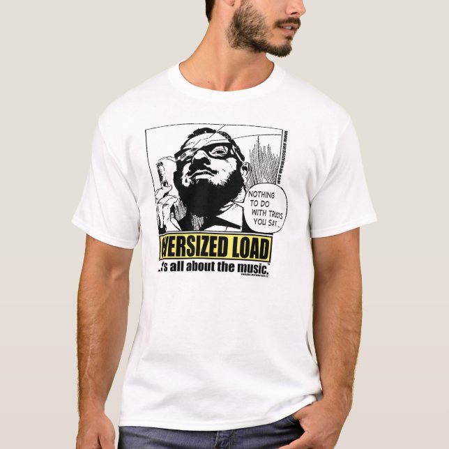 T-shirt d'homme de cigare (Devant)