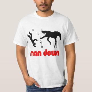 T-shirt D'homme pièce en t de valeur de fers à cheval vers
