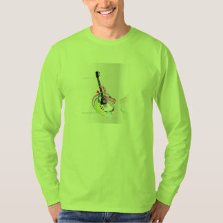 T-shirt d'hommes de guitare
