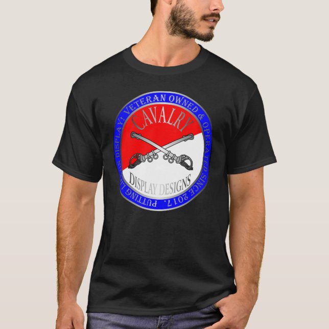 T-shirt d'hommes de logo de CDD avec le logo (Devant)