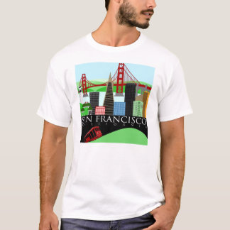T-shirt d'horizon de San Francisco