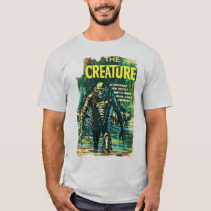 T-shirt d'horreur rétro "LA CRÉATURE"