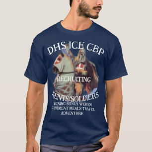 T-shirt DHS FBI CBP Coûts Prix en Hausse Santé Santé B