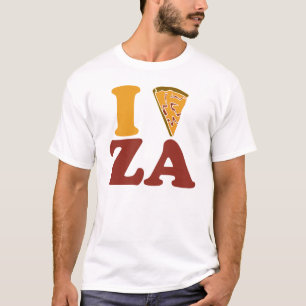 T-shirt d'I (coeur) ZA
