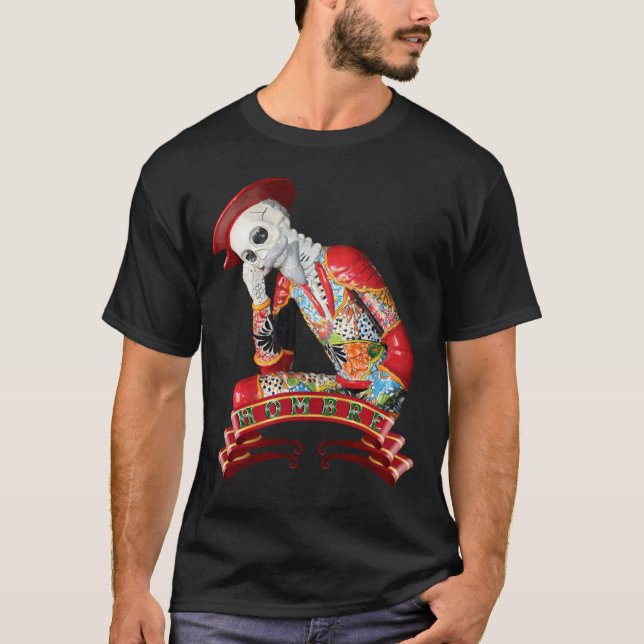 T-shirt Dia de los Muertos Calavera Hombre (Devant)
