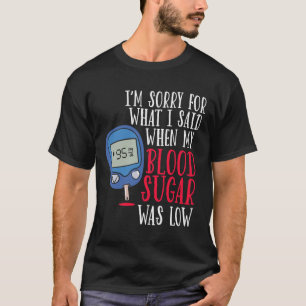 T-shirt Diabète amusant