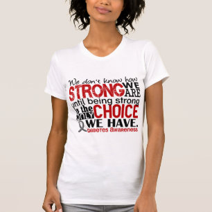 T-shirt Diabète comme nous forts sommes
