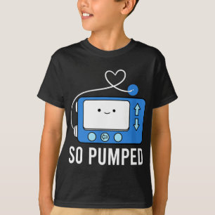 T-shirt Diabète Drôle Type 1 Ainsi Pompé Diabète