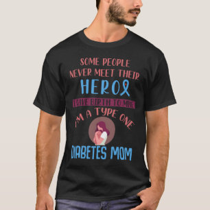 T-shirt Diabète Mère Diabète Sensibilisation des enfants