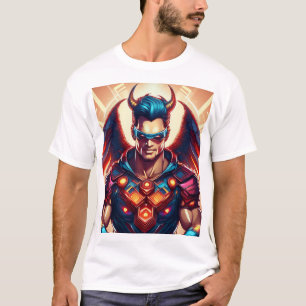 T-shirt "Diable Ange Stratège T-Shirt"