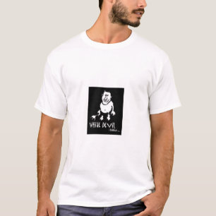 T-shirt Diable blanc