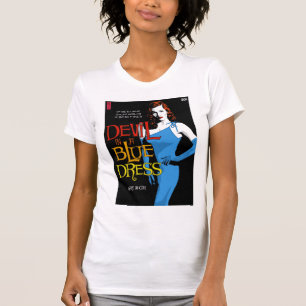 T-shirt Diable dans une robe bleue