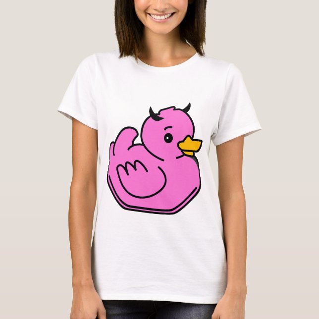 T-shirt Diable de Girlie mignon (Devant)