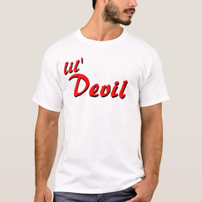 T-shirt diable de lil (Devant)