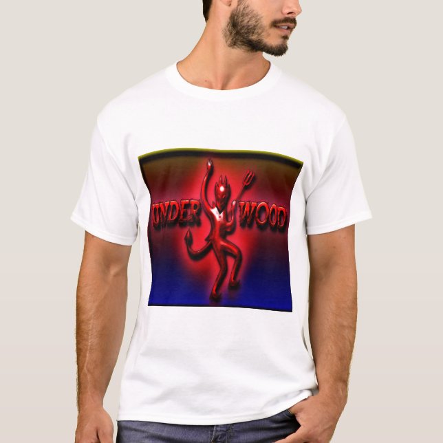 T-shirt Diable rouge de jambon de sous-bois II (Devant)