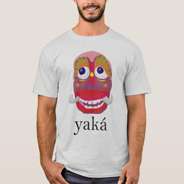 T-shirt Diable sri-lankais (YAKA) (Devant)