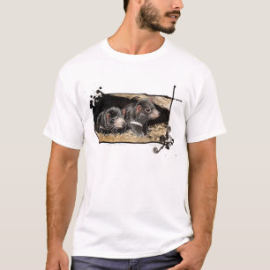 T-shirt diables tasmaniens de bébé