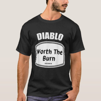 T-shirt DIABLO Hot Packet Halloween Taco Costume Correspon