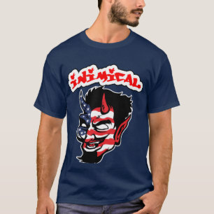 T-shirt diabolique américain