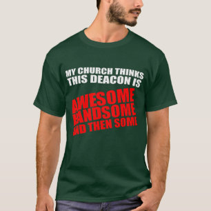 T-shirt diacre génial