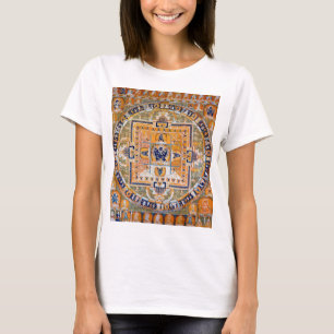 T-shirt Diagramme cosmique Mandala pour la méditation