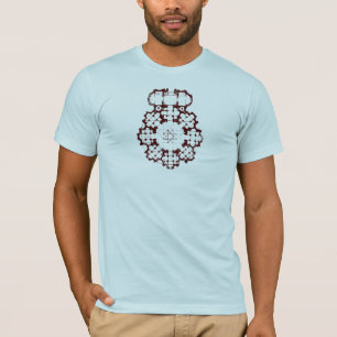 T-shirt diagramme de bâtiment