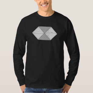 T-shirt diagramme de Penrose diagramme de physique cool po