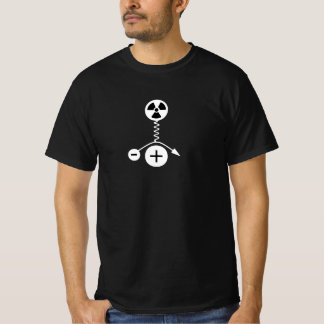 T-shirt Diagramme de rayons X de Bremsstrahlung en radiolo