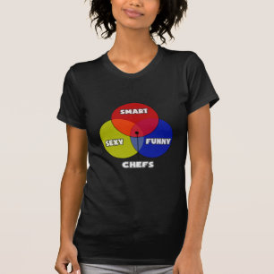 T-shirt Diagramme de Venn .. Chefs