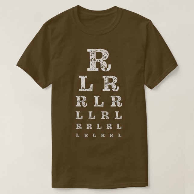 T-shirt Diagramme d'oeil à tambour à tambour (Design devant)