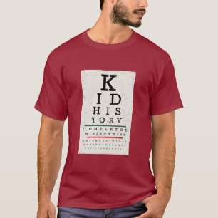 T-shirt Diagramme d'oeil "d'histoire d'enfant"