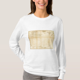 T-shirt Diagramme du continent antarctique